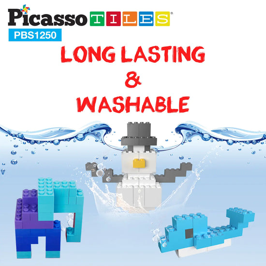 Brick Building Blocks (1,250 Pieces)