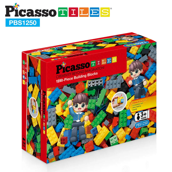 Brick Building Blocks (1,250 Pieces)