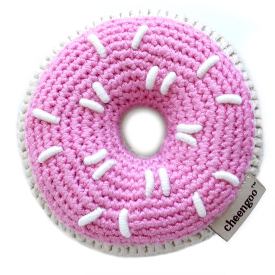 Pink Donut Rattle