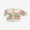 Rainbow Stripe Cardigan, Reagan