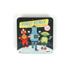 Punch out over 25 magnetic pieces that can be mixed and matched to create multiple characters in this Robot Remix play scene!