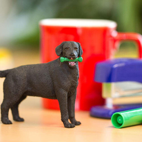 Black Labrador Figure