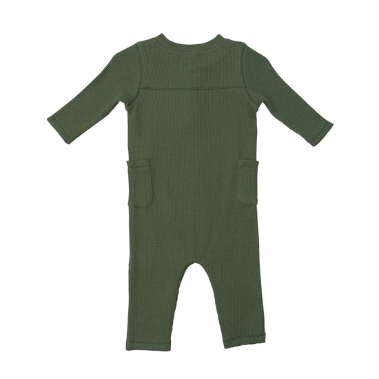 Chive Green Thermal Romper
