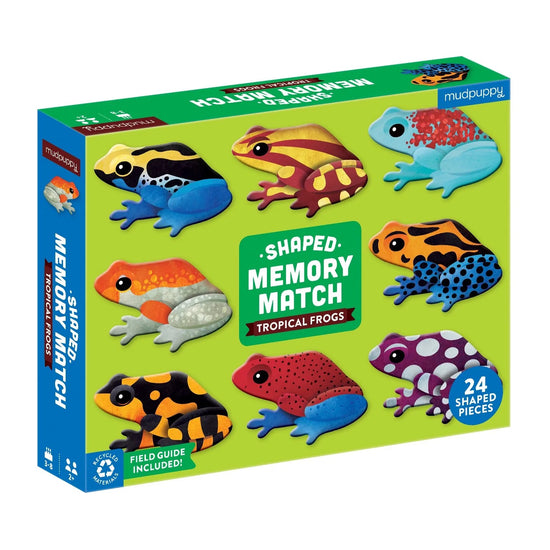 Tropical Frogs Memory Match