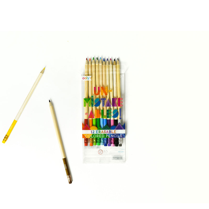 Unmistakeables Erasable Colored Pencils – Bicycle Pie