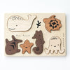 Ocean Life Wooden Tray Puzzle